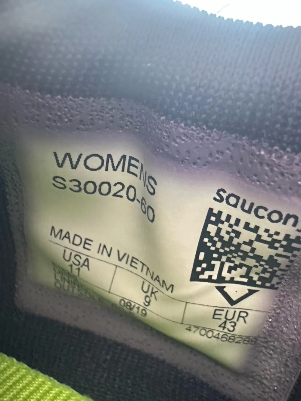Saucony Stretch & Go Breeze Navy Blue Slip On Sneakers Women's Size 11 S30020-60